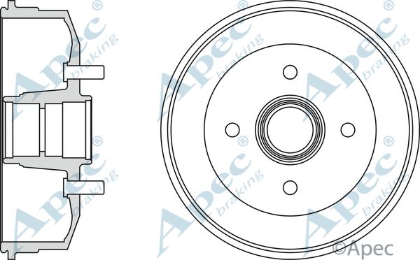 APEC BRAKING Piduritrummel DRM9152